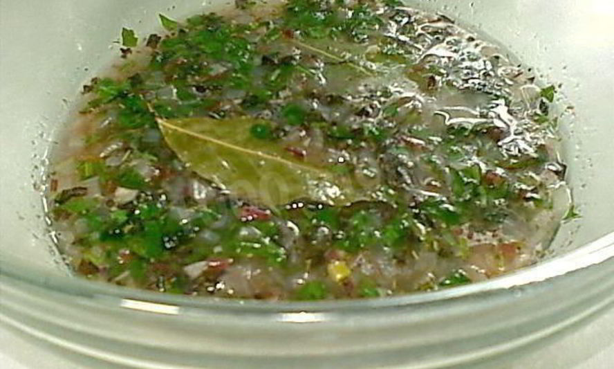 Рецепт маринада на белом вине для рыбы