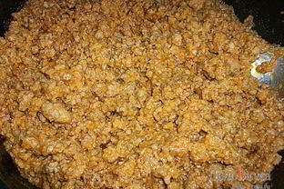 Мясная заправка для запеканки