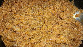 Мясная заправка для запеканки