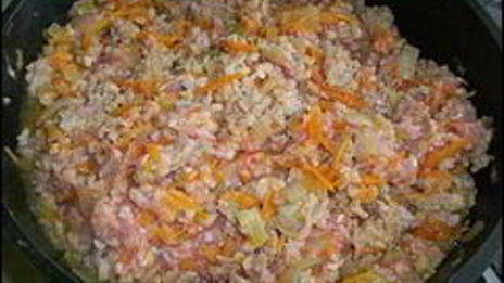 мясная заправка для запеканки