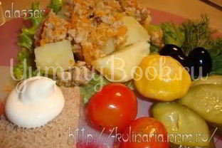 Мясной фарш-соус