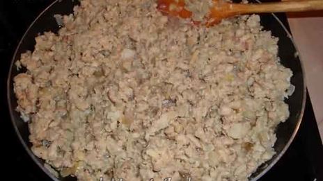 мясной фарш-соус