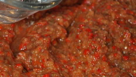 сербский соус с запеченными овощами