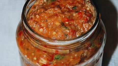 сербский соус с запеченными овощами