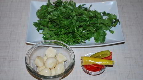 сербский соус с запеченными овощами