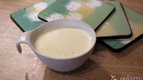 сливочный соус с моцареллой в микроволновке