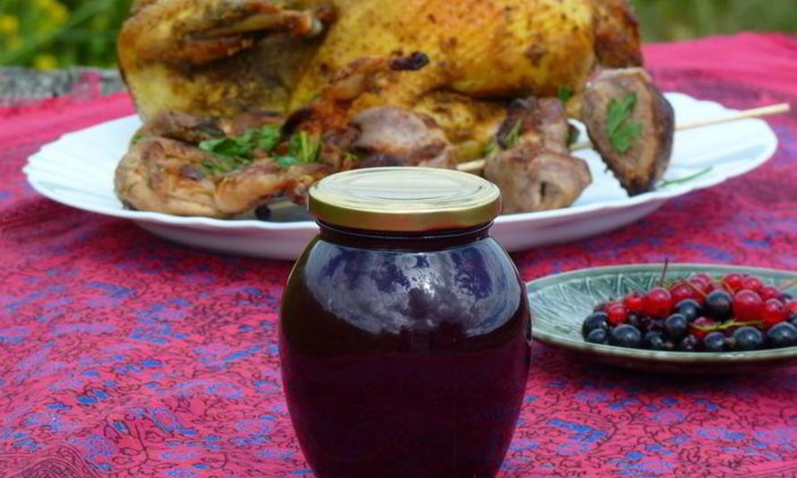 Рецепт смородинового соуса к птице