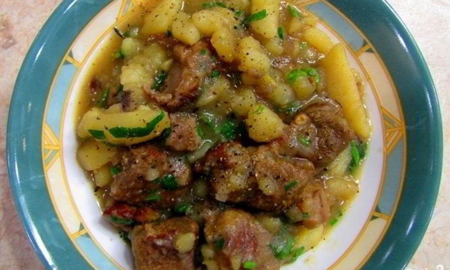 Рецепт соуса из баранины с картошкой