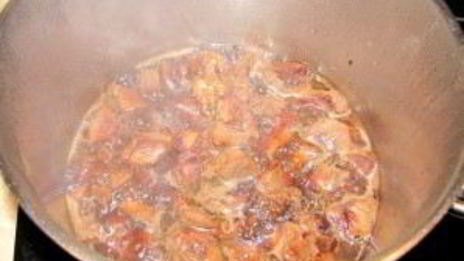 соус из баранины с картошкой