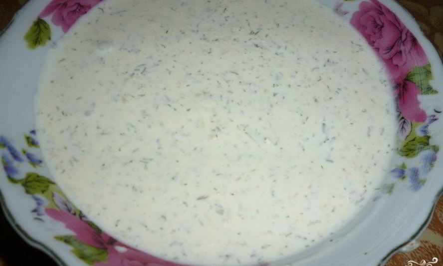 Рецепт соуса из огурцов и майонеза