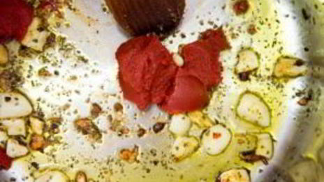 соус к макаронам из томатной пасты