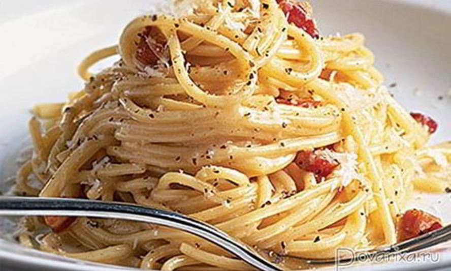 Рецепт соуса карбонара