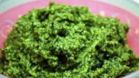 паста с соусом песто