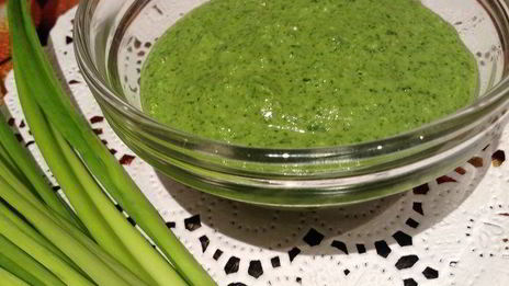 пенне с соусом песто из руколы