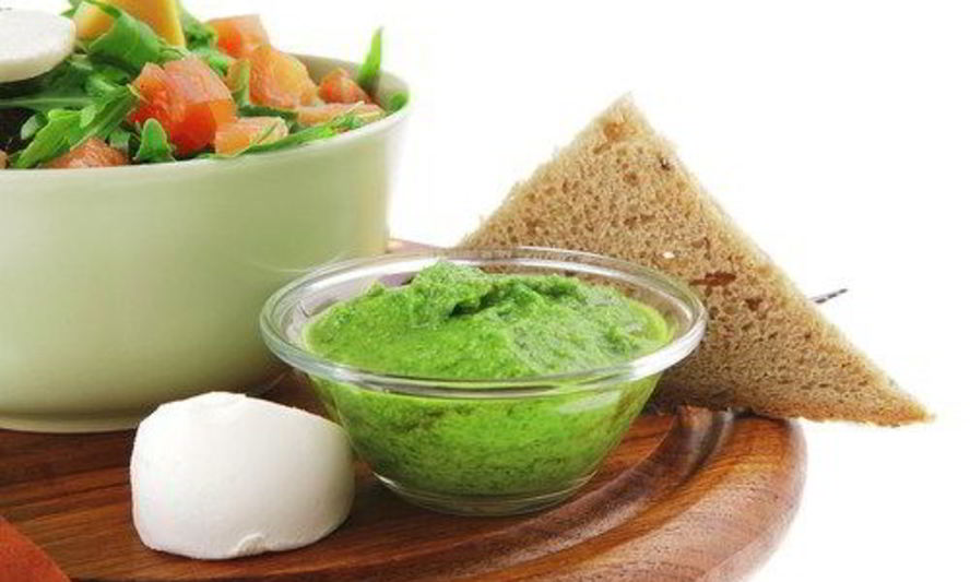 Рецепт песто из рукколы и грецких орехов