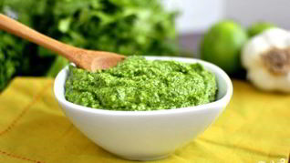 Песто с кинзой