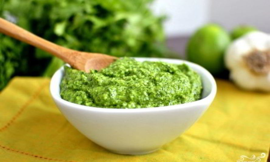 Рецепт песто с кинзой