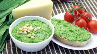 Соус Песто из черемши