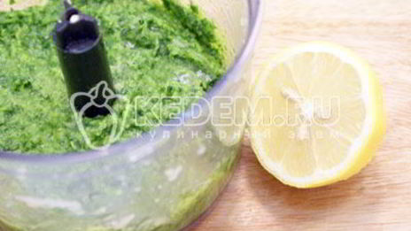 соус песто из черемши