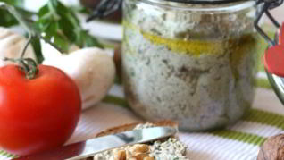 Соус Песто из грибов с рикоттой