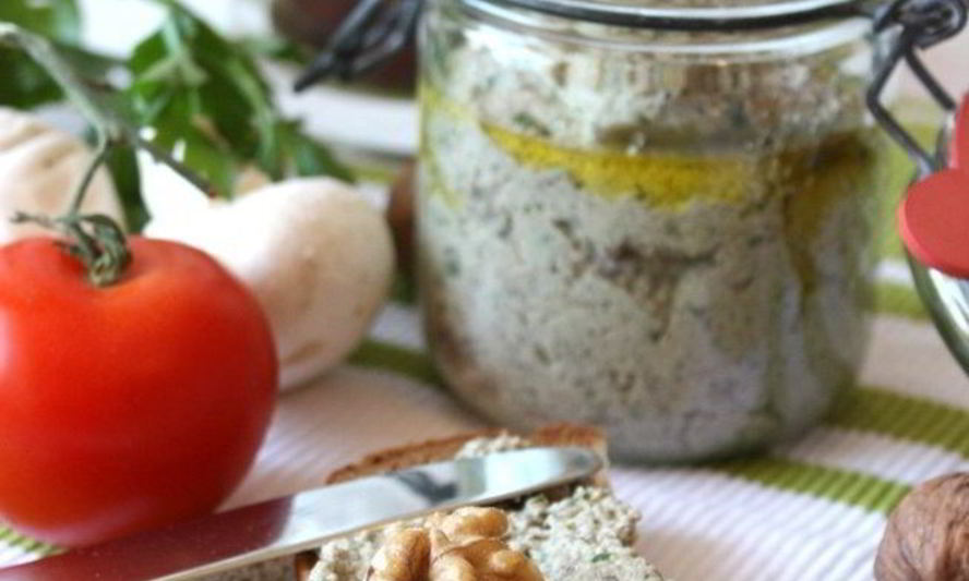 Рецепт соуса песто из грибов с рикоттой