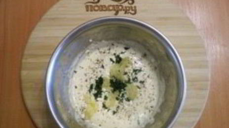 соус под картофель