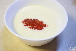Соус с красной икрой