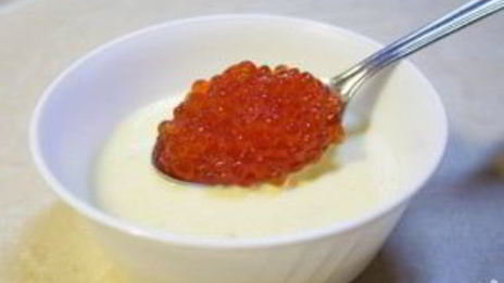 соус с красной икрой