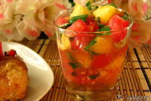 Сальса с персиками