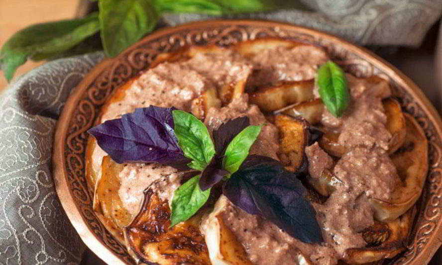 Рецепт сациви из баклажанов