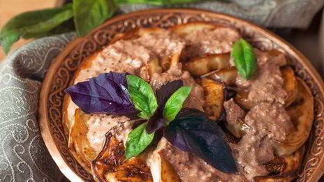 сациви из баклажанов