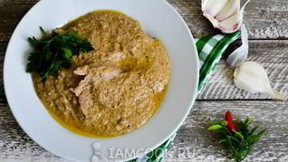 Сациви из курицы по-грузински