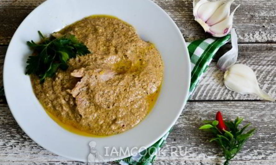 Рецепт сациви из курицы по-грузински