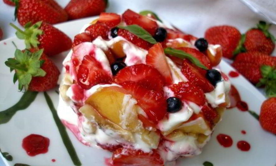 Рецепт фруктово-ягодного тартар