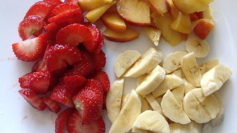 фруктово-ягодный тартар