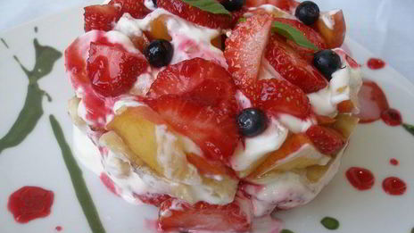 фруктово-ягодный тартар