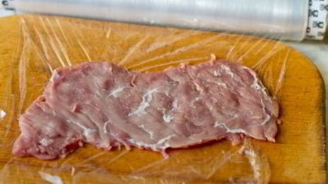 шницель из свиной вырезки с соусом тартар