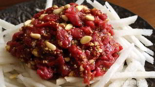 Тартар из говядины по-корейски