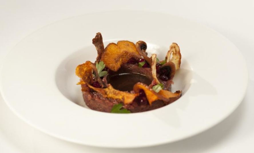 Рецепт тартара из говядины с грибами