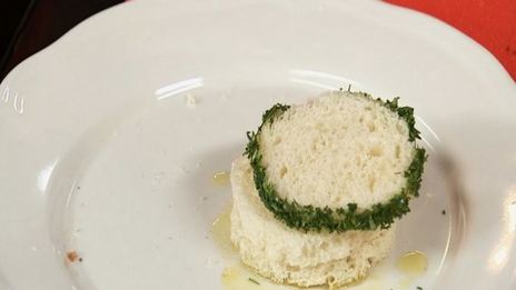 тартар из лосося и говядины