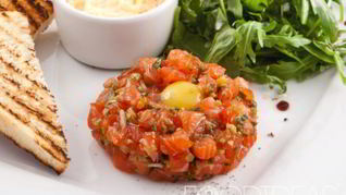 Тартар из лосося