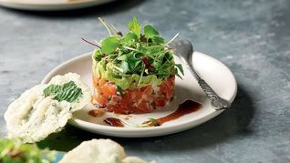 Тартар из семги