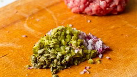 тартар из телятины