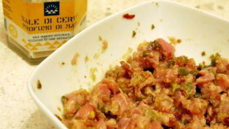 тартар из тунца