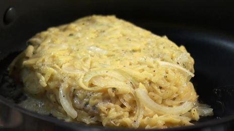 треска в картофельной панировке с соусом тартар