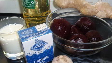 свекольный соус