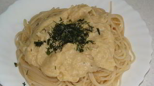 Сырный соус для спагетти