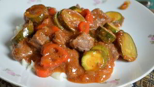 Тушеная говядина Сан-Антонио, плюс Соус Пиканте