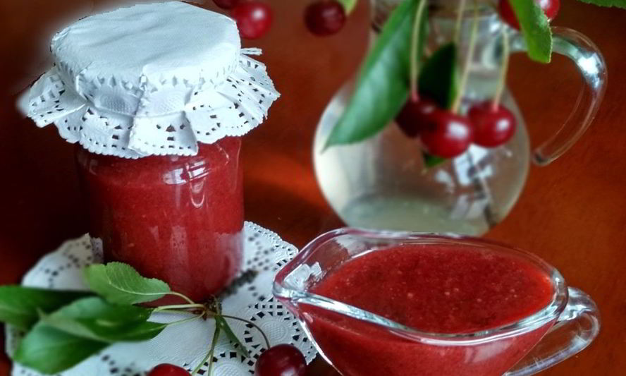 Рецепт вишневого соуса