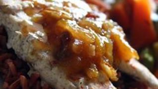 Яблочный соус чатни с горчицей